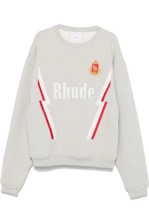 Rhude Sudadera con logo bordado