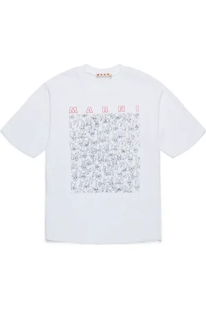 Marni Playera con perro estampado