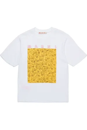 Marni Playera con perro estampado