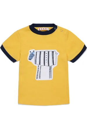 Marni Playera con ilustración estampada