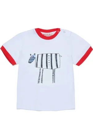 Marni Playera con ilustración estampada