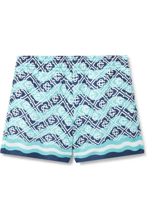 Casablanca Shorts de playa con monograma