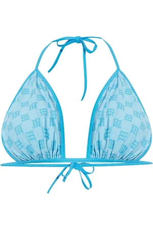MISBHV Top de bikini con monograma
