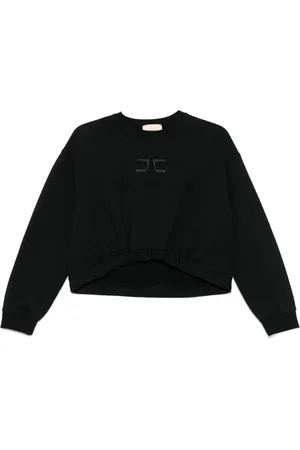 Elisabetta Franchi Sudadera con logo bordado