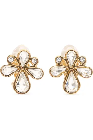 Saint Laurent Aretes Flower 2000