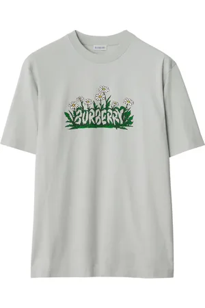 Burberry Playera con logo estampado