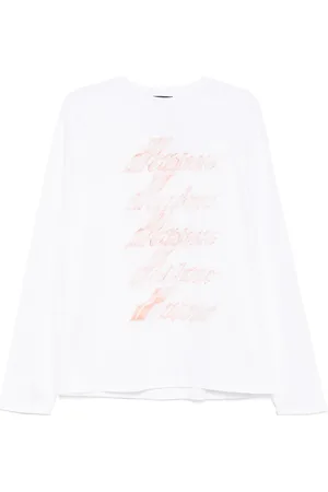 We11 Done Playera con logo estampado