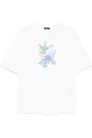 We11 Done Playera Jeff con dibujo