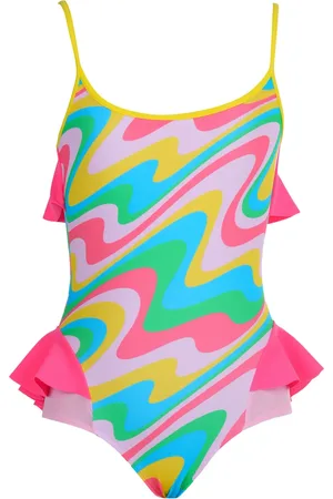 Nessi Byrd Traje de baño con estampado gráfico