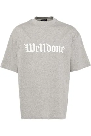 We11 Done Playera con logo estampado