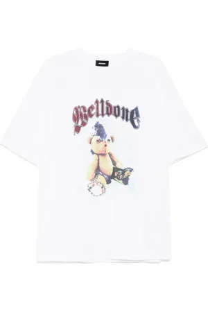 We11 Done Playera con logo estampado