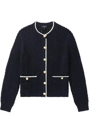 RAG&BONE Cárdigan con ribete en contraste