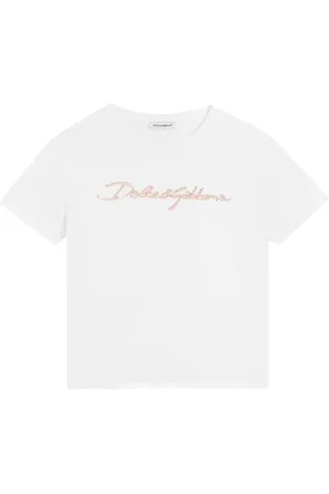 Dolce & Gabbana Playera con logo y detalles
