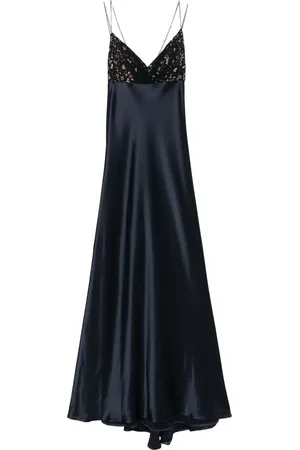 TALBOT RUNHOF Vestido de fiesta con detalle de encaje
