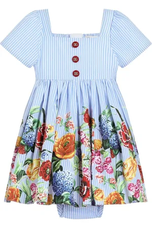 Dolce & Gabbana Vestido con motivo de rayas