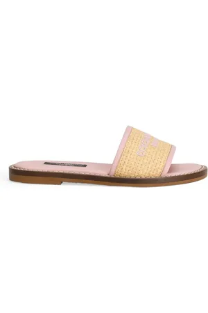 Dolce & Gabbana Flip flops con logo bordado