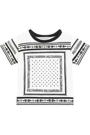 Dolce & Gabbana Playera con estampado de bandana