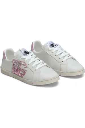 Dolce & Gabbana Tenis con aplique del logo