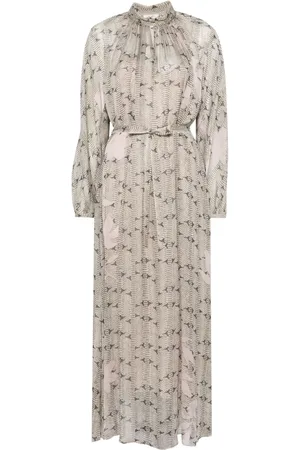 FORTE FORTE Vestido largo con estampado Dune Lily