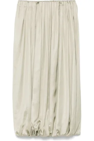 Maison Margiela Vestido corto con diseño plisado
