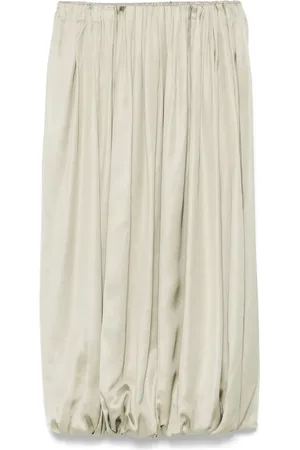 Maison Margiela Vestido corto con diseño plisado
