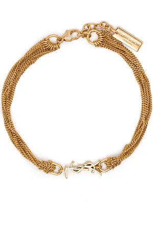 Saint Laurent Pulsera de cadena Cassandre
