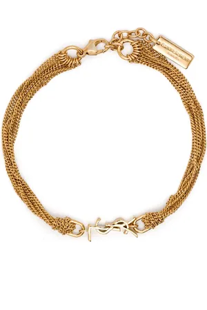 Saint Laurent Pulsera de cadena Cassandre