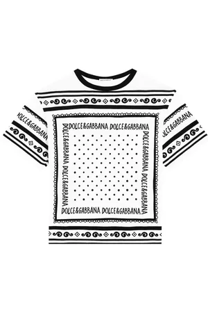 Dolce & Gabbana Playera con estampado de bandana
