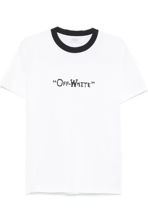 OFF-WHITE Playera con logo estampado