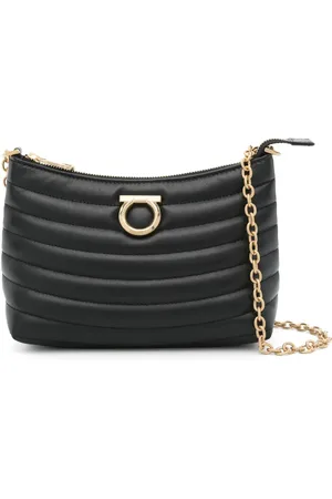 Salvatore Ferragamo Bolsa de hombro con placa Gancini