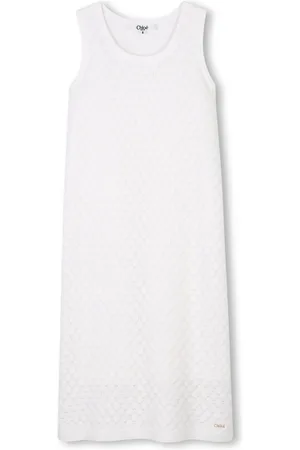 Chloé Vestido con algodón orgánico