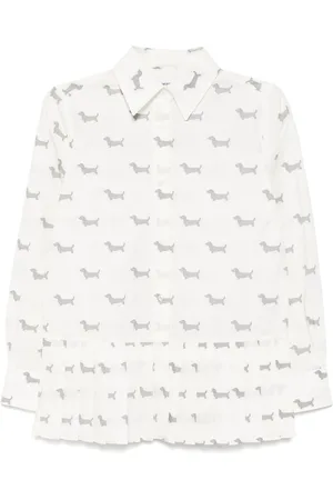 Thom Browne Camisa plisada