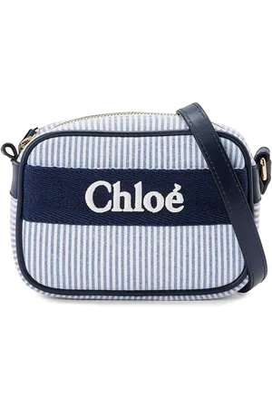 Chloé Embroidered-logo cross body bag