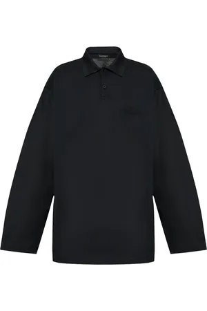 Balenciaga Playera tipo polo bordada