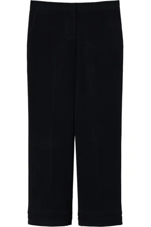 Twin-Set Pantalones rectos con bordado