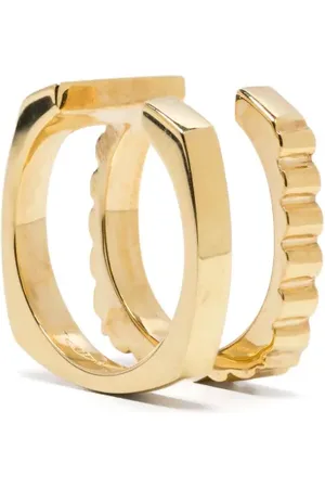 Aliita Arete Double Aro en oro amarillo de 9kt