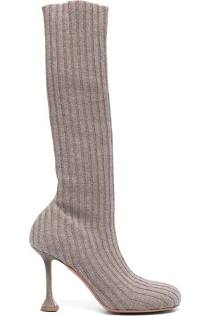 Amina Muaddi Botas Veneda con tacón 95mm