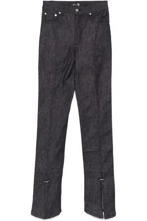 MUGLER Jeans con detalle de piercing