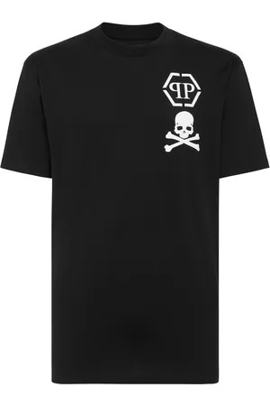 Philipp Plein Playera con motivo Skull