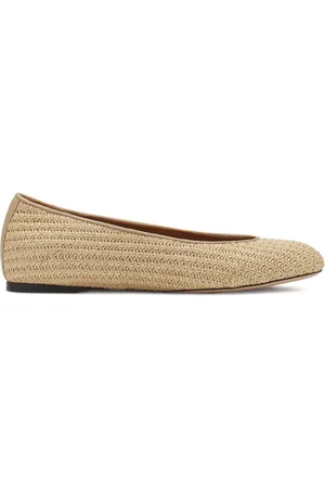 Lanvin Flats de rafia