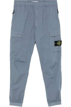 Stone Island Pantalones con distintivo Compass