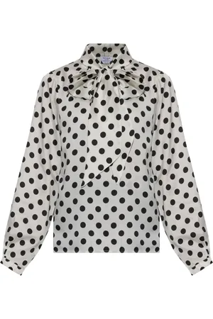 Kate Spade Blusa con estampado de lunares