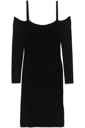 MUGLER Vestido midi tejido