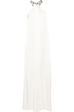 Stella McCartney Vestido con detalle de cadena
