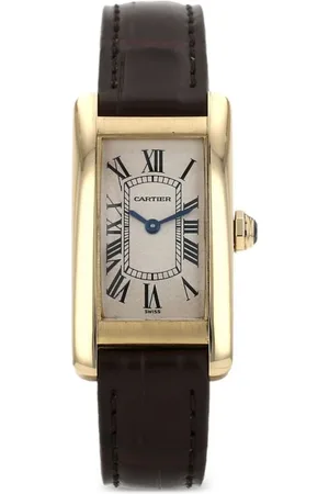 Cartier Reloj Tank Américaine de 35mm 2000 de archivo