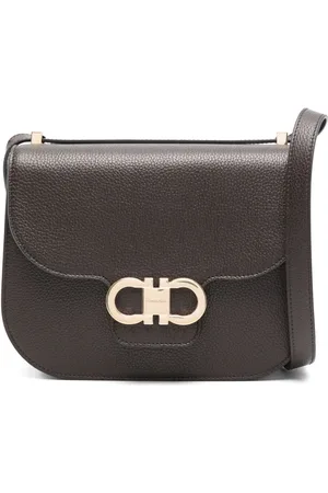 Salvatore Ferragamo Bolsa crossbody Double Gancini