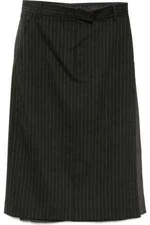 pushBUTTON Falda con motivo de rayas H