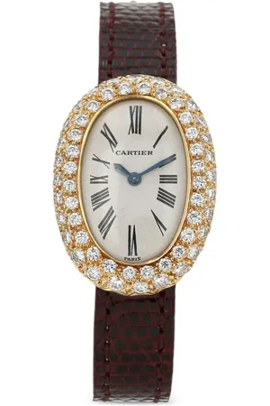 Cartier Reloj Baignoire Joailerie de 28mm 1990 pre-owned