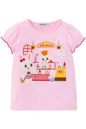 Miki House Playera con bordado