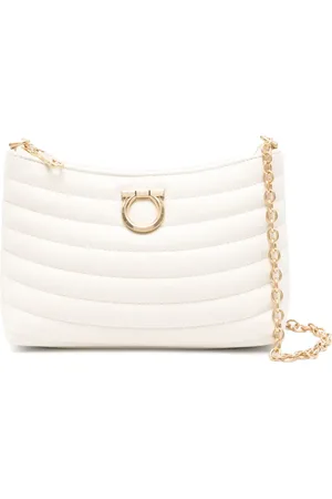 Salvatore Ferragamo Bolsa de hombro con placa Gancini